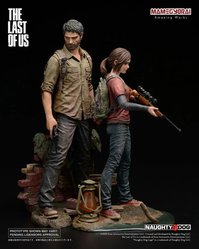 THE LAST OF US/ Joel & Ellie 1/9 Scale Figureㅤ – Mame Gyorai – ActionFigure Brasil