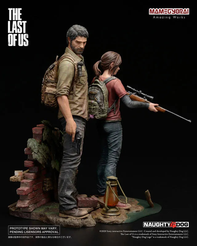THE LAST OF US/ Joel & Ellie 1/9 Scale Figureㅤ – Mame Gyorai – ActionFigure Brasil