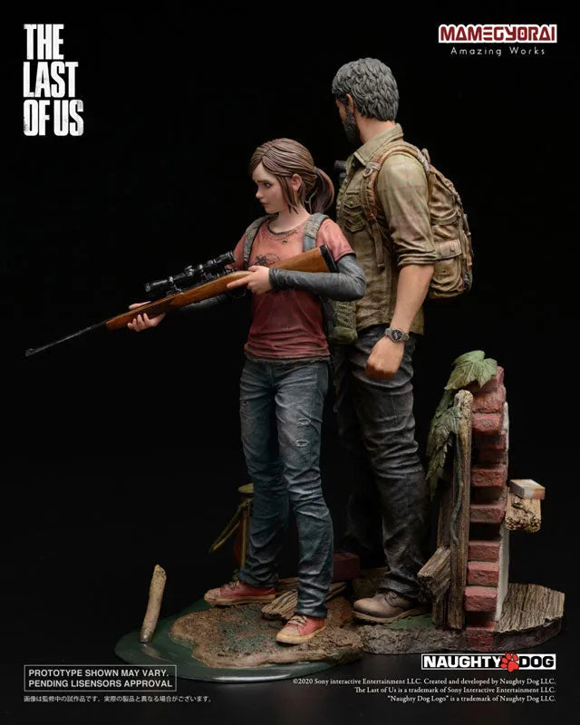 THE LAST OF US/ Joel & Ellie 1/9 Scale Figureㅤ – Mame Gyorai – ActionFigure Brasil