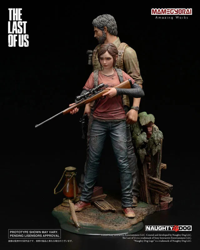 THE LAST OF US/ Joel & Ellie 1/9 Scale Figureㅤ – Mame Gyorai – ActionFigure Brasil
