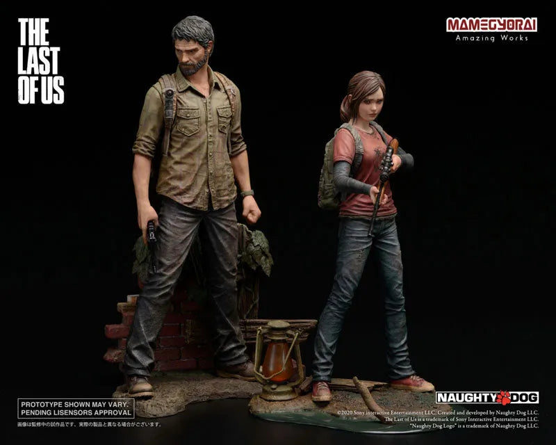 THE LAST OF US/ Joel & Ellie 1/9 Scale Figureㅤ – Mame Gyorai – ActionFigure Brasil