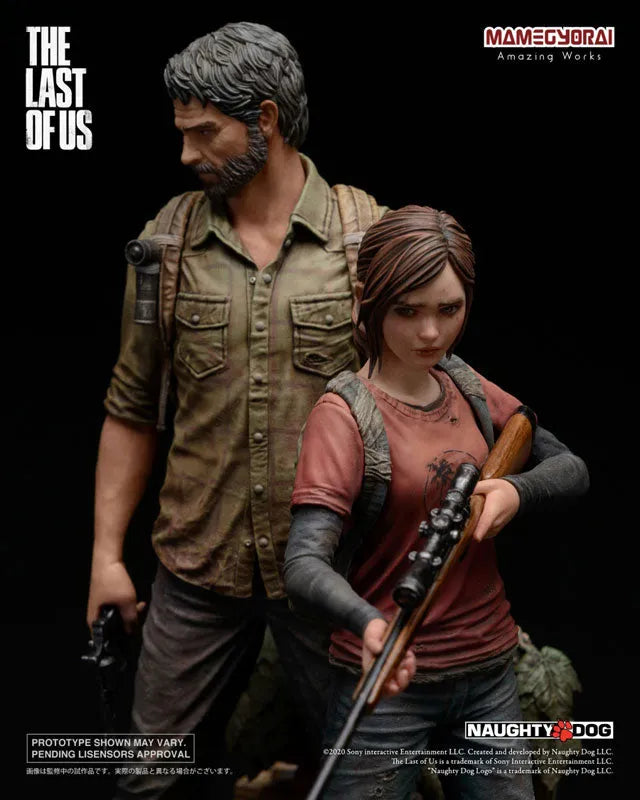 THE LAST OF US/ Joel & Ellie 1/9 Scale Figureㅤ – Mame Gyorai – ActionFigure Brasil
