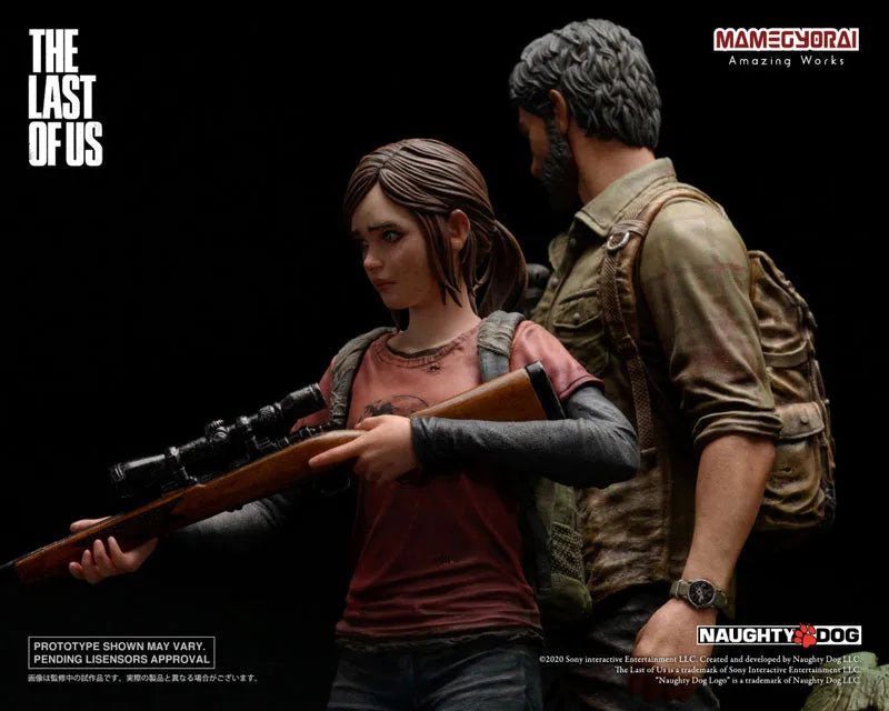 THE LAST OF US/ Joel & Ellie 1/9 Scale Figureㅤ – Mame Gyorai – ActionFigure Brasil