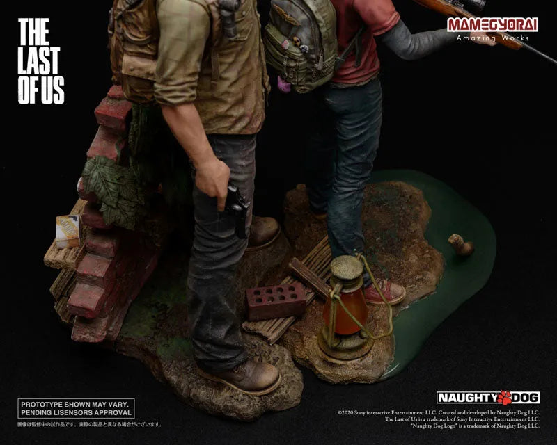 THE LAST OF US/ Joel & Ellie 1/9 Scale Figureㅤ – Mame Gyorai – ActionFigure Brasil