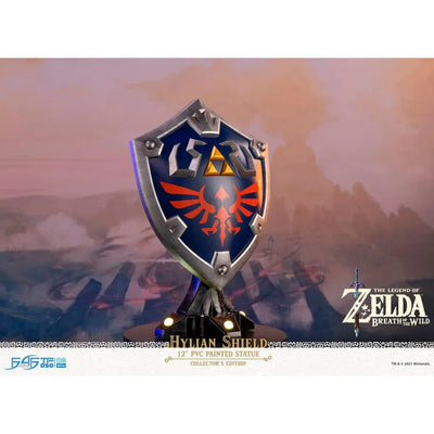 The Legend of Zelda: Breath of the Wild Hylian Shield – First 4 Figures – ActionFigure Brasil — ângulo diferente