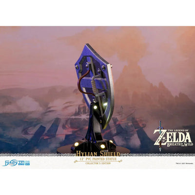 The Legend of Zelda: Breath of the Wild Hylian Shield – First 4 Figures – ActionFigure Brasil — ângulo diferente