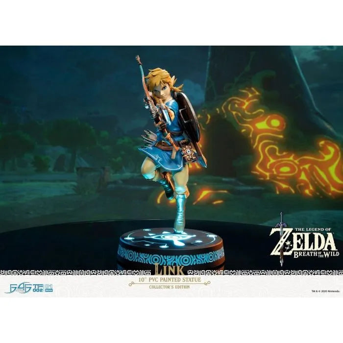 The Legend of Zelda: Breath of the Wild - Link 10 - Collector's Edition (First 4 Figures)ㅤ – First 4 Figures – ActionFigure Brasil
