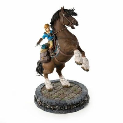 The Legend of Zelda - Breath of the Wild - Link on Horse - Statue (First 4 Figures)ㅤ – First 4 Figures – ActionFigure Brasil