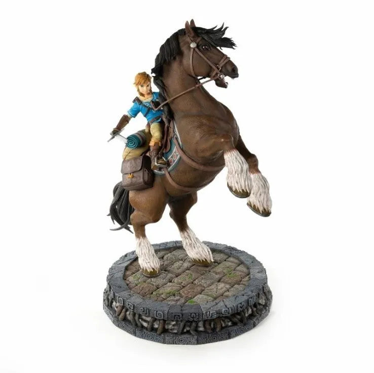 The Legend of Zelda - Breath of the Wild - Link on Horse - Statue (First 4 Figures)ㅤ – First 4 Figures – ActionFigure Brasil