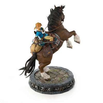 The Legend of Zelda - Breath of the Wild - Link on Horse - Statue (First 4 Figures)ㅤ – First 4 Figures – ActionFigure Brasil — embalagem