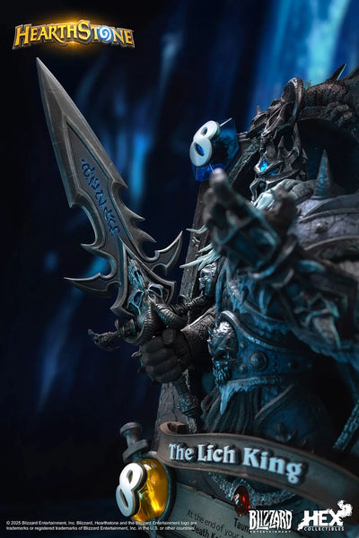 The Lich King 3D Art Frame – HEX Collectibles – ActionFigure Brasil — embalagem