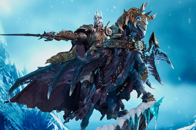 The Lich King & Invincible – Activision Blizzard – ActionFigure Brasil — com base expositora
