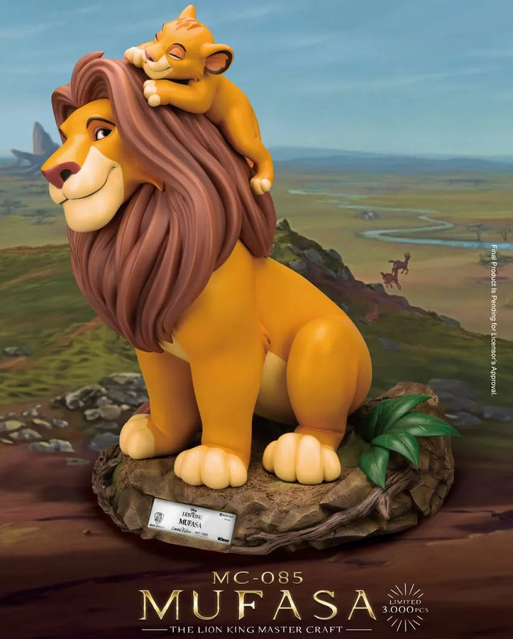 The Lion King - Mufasa - LIMITED EDITION: 3000 – Beast Kingdom – ActionFigure Brasil