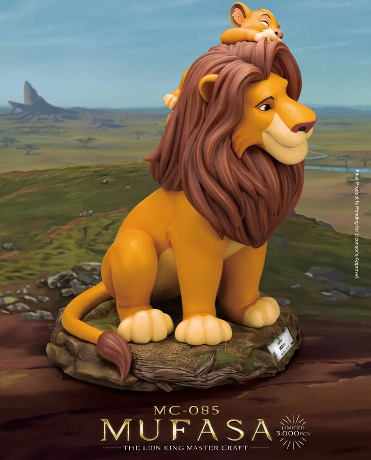 The Lion King - Mufasa - LIMITED EDITION: 3000 – Beast Kingdom – ActionFigure Brasil
