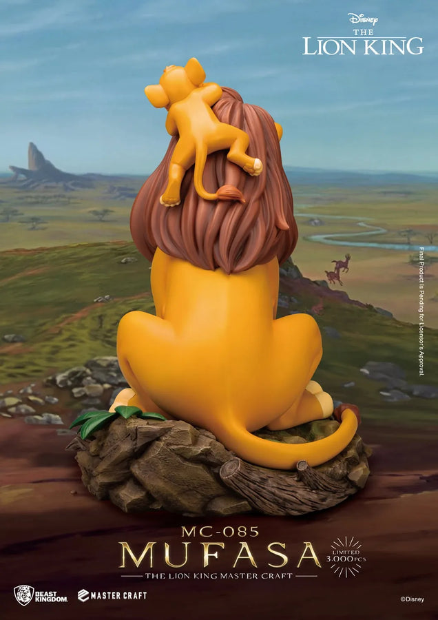 The Lion King - Mufasa - LIMITED EDITION: 3000 – Beast Kingdom – ActionFigure Brasil