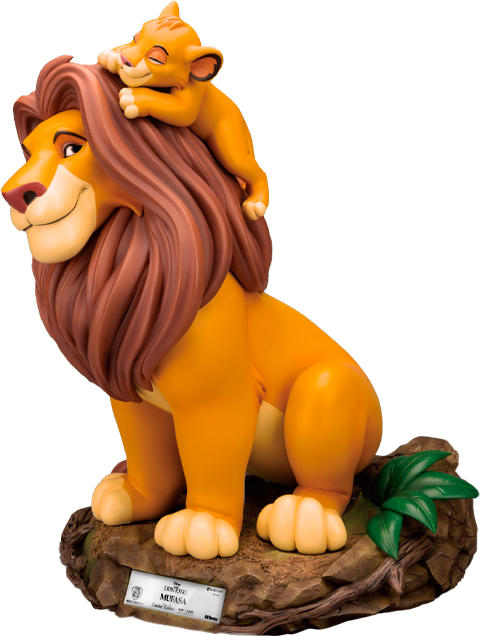 The Lion King - Mufasa - LIMITED EDITION: 3000 – Beast Kingdom – ActionFigure Brasil