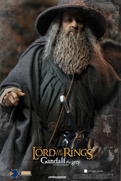 The Lord of the Rings 1/6 Collectible Action Figure - Gandalf the Greyㅤ – Asmus Toys – ActionFigureBrasil — detalhe do produto
