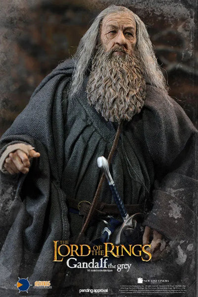 The Lord of the Rings 1/6 Collectible Action Figure - Gandalf the Greyㅤ – Asmus Toys – ActionFigureBrasil — close