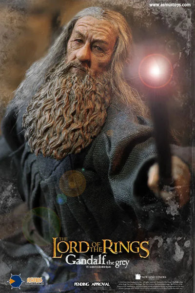 The Lord of the Rings 1/6 Collectible Action Figure - Gandalf the Greyㅤ – Asmus Toys – ActionFigureBrasil — detalhe do produto