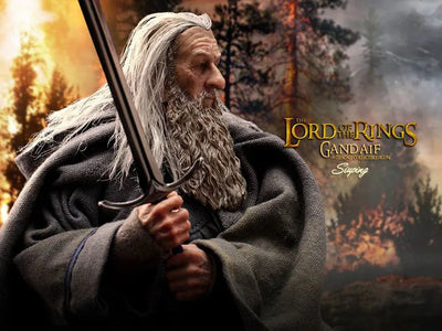 The Lord of the Rings 1/6 Collectible Action Figure - Gandalf the Greyㅤ – Asmus Toys – ActionFigureBrasil — iluminação de estúdio
