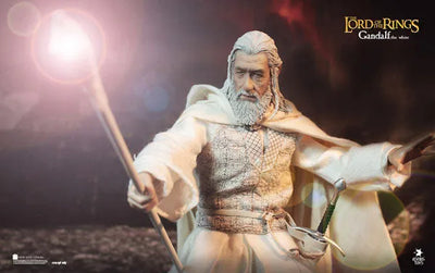The Lord of the Rings 1/6 Collectible Action Figure - Gandalf the Whiteㅤ – Asmus Toys – ActionFigureBrasil — embalagem