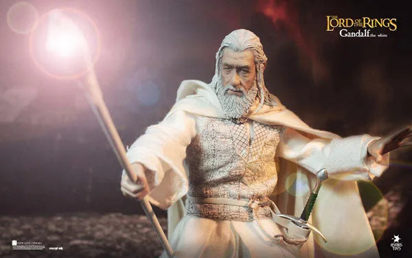 The Lord of the Rings 1/6 Collectible Action Figure - Gandalf the Whiteㅤ – Asmus Toys – ActionFigure Brasil