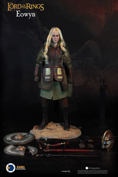The Lord of the Rings 1/6 Collectible Figure - Eowynㅤ – Asmus Toys – ActionFigureBrasil — ângulo diferente