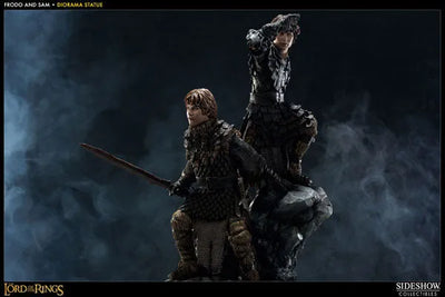 The Lord of the Rings Diorama Statue Frodo & Samwiseㅤ – Sideshow Collectibles – ActionFigureBrasil — acessórios