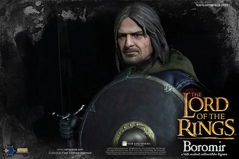 The Lord of the Rings - Heroes of the Middle-Earth: Boromir Sculpted Hair 1/6 Action Figureㅤ – Asmus Toys – ActionFigure Brasil
