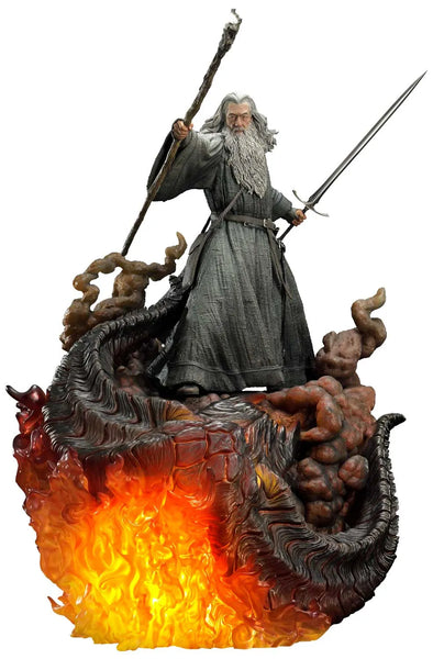 The Lord of the Rings: The Fellowship of the Ring - Balrog - Gandalf - Premium Masterline  PMLOTR-12UT - 1/4 - Ultimate Version (Prime 1 Studio)ㅤ – Prime 1 Studio – ActionFigure Brasil