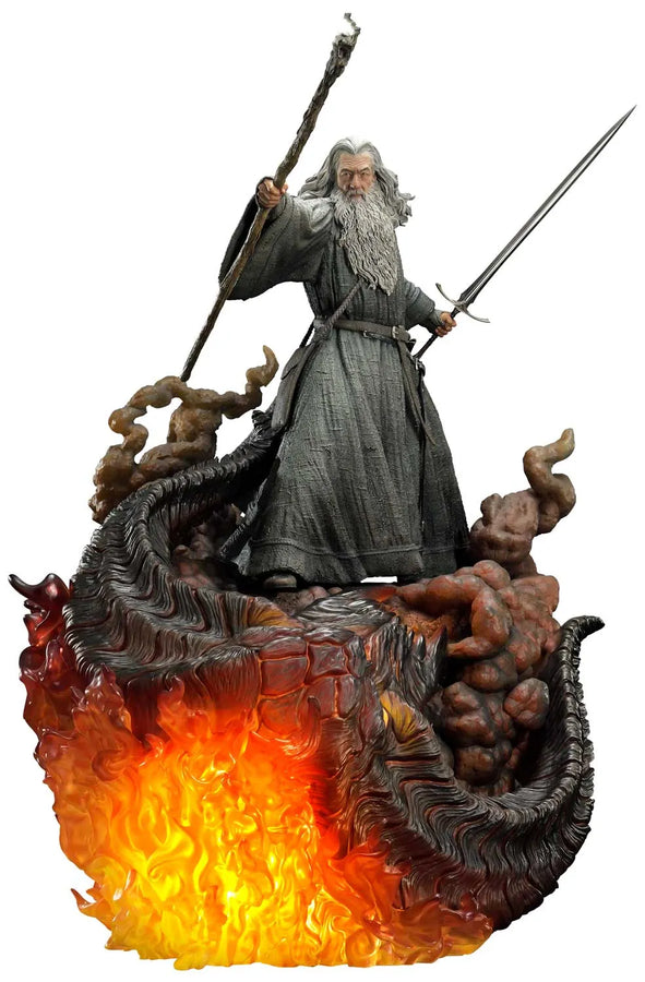 The Lord of the Rings: The Fellowship of the Ring - Balrog - Gandalf - Premium Masterline  PMLOTR-12UT - 1/4 - Ultimate Version (Prime 1 Studio)ㅤ – Prime 1 Studio – ActionFigure Brasil