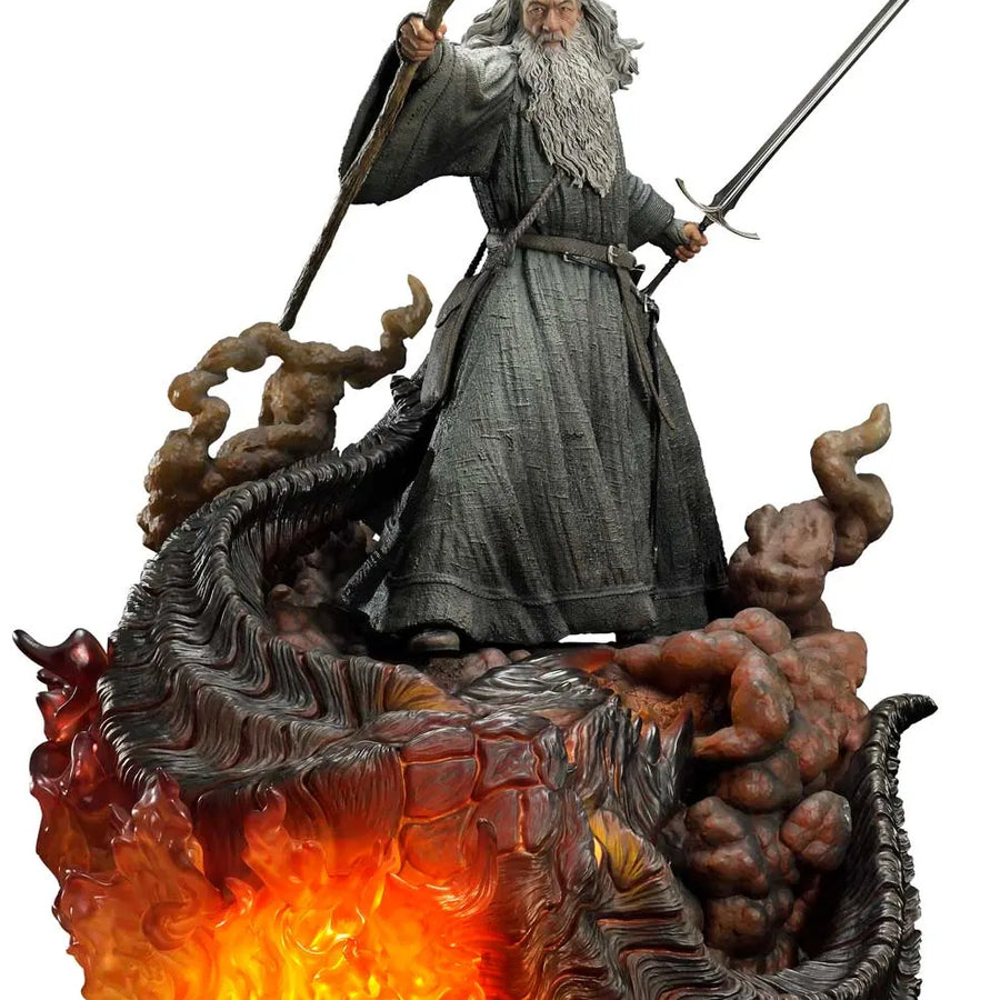The Lord of the Rings: The Fellowship of the Ring - Balrog - Gandalf - Premium Masterline  PMLOTR-12UT - 1/4 - Ultimate Version (Prime 1 Studio)ㅤ – Prime 1 Studio – ActionFigure Brasil