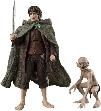The Lord of the Rings: The Fellowship of the Ring - Frodo Baggins - Gollum - S.H.Figuarts (Bandai Spirits)ㅤ – Bandai Spirits – ActionFigure Brasil