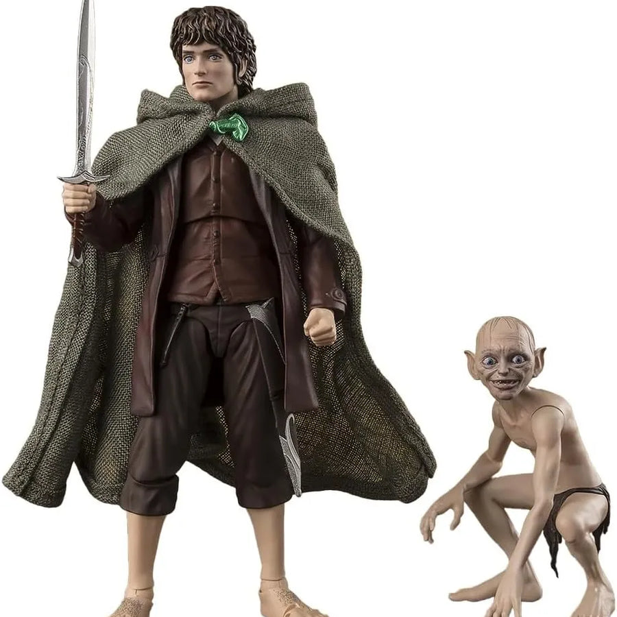 The Lord of the Rings: The Fellowship of the Ring - Frodo Baggins - Gollum - S.H.Figuarts (Bandai Spirits)ㅤ – Bandai Spirits – ActionFigure Brasil