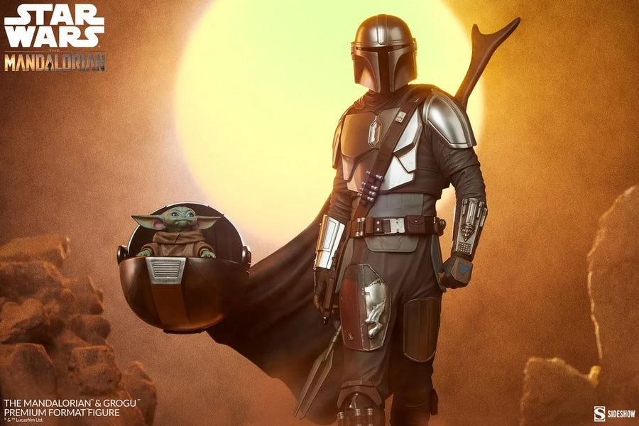 The Mandalorian™ and Grogu™ - LIMITED EDITION: 7500 – Sideshow Collectibles – ActionFigure Brasil