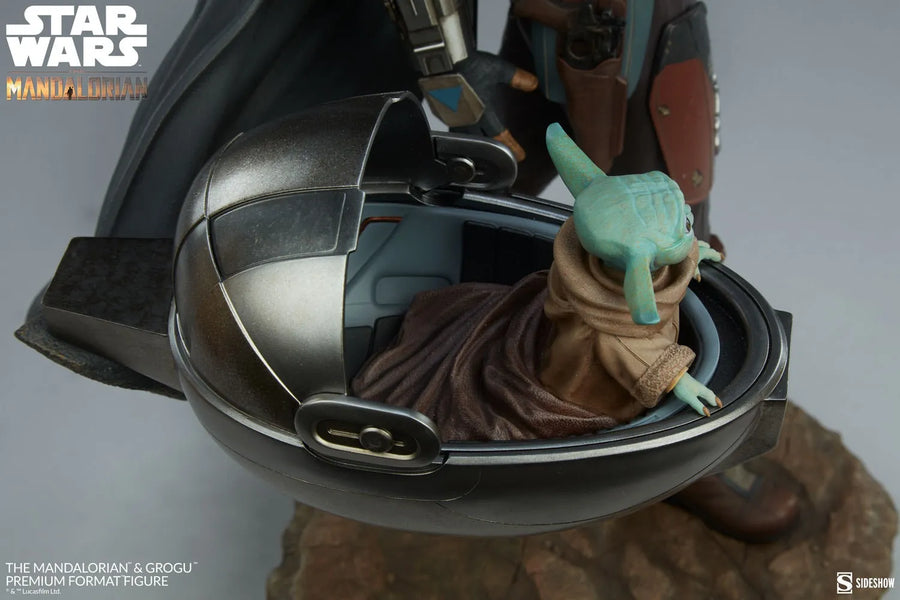 The Mandalorian™ and Grogu™ - LIMITED EDITION: 7500 – Sideshow Collectibles – ActionFigure Brasil