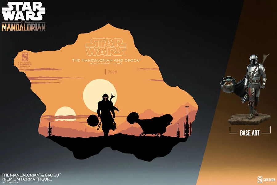 The Mandalorian™ and Grogu™ - LIMITED EDITION: 7500 – Sideshow Collectibles – ActionFigure Brasil