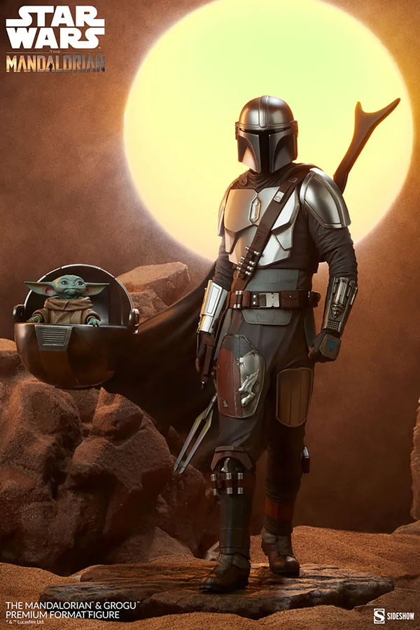 The Mandalorian™ and Grogu™ - LIMITED EDITION: 7500 – Sideshow Collectibles – ActionFigure Brasil