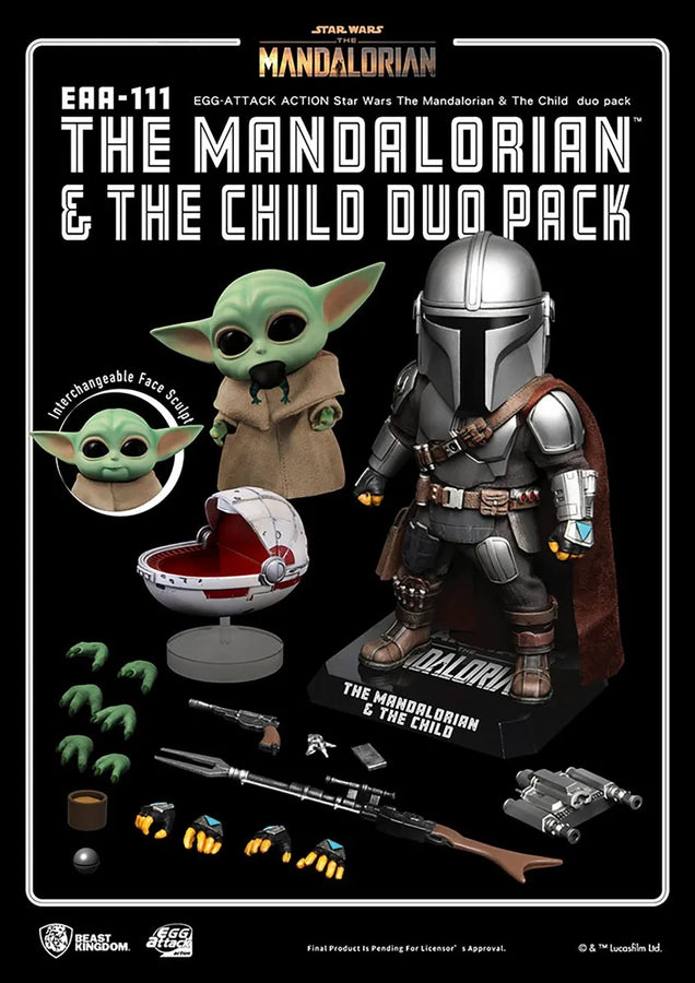 The Mandalorian and The Child – Beast Kingdom – ActionFigure Brasil