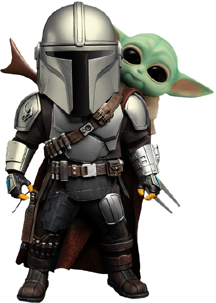 The Mandalorian and The Child – Beast Kingdom – ActionFigure Brasil