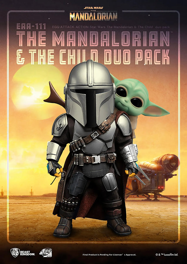 The Mandalorian and The Child – Beast Kingdom – ActionFigure Brasil