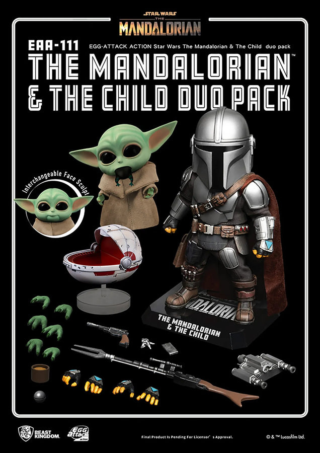 The Mandalorian and The Child – Beast Kingdom – ActionFigure Brasil