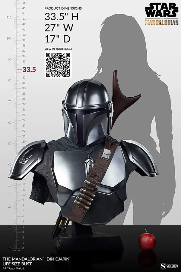 The Mandalorian - Din Djarin - LIMITED EDITION – Sideshow Collectibles – ActionFigure Brasil