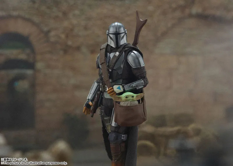 The Mandalorian - Grogu - Mandalorian - S.H.Figuarts - Din Djarin (Bandai Spirits)ㅤ – Bandai Spirits – ActionFigure Brasil