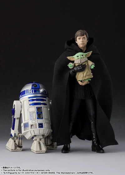 The Mandalorian - Luke Skywalker - S.H.Figuarts (Bandai Spirits)ㅤ – Bandai Spirits – ActionFigureBrasil — embalagem
