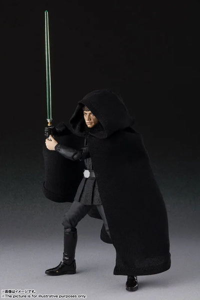 The Mandalorian - Luke Skywalker - S.H.Figuarts (Bandai Spirits)ㅤ – Bandai Spirits – ActionFigureBrasil — ângulo diferente
