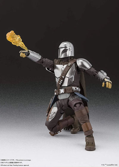 The Mandalorian - Mandalorian - S.H.Figuarts - Beskar Armor (Bandai Spirits)ㅤ – Bandai Spirits – ActionFigure Brasil — iluminação de estúdio