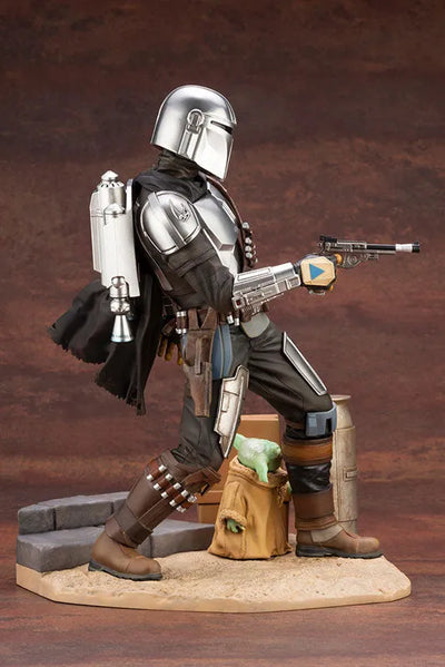 The Mandalorian - Mandalorian - The Child - ARTFX - 1/7 (Kotobukiya)ㅤ – Kotobukiya – ActionFigureBrasil — embalagem