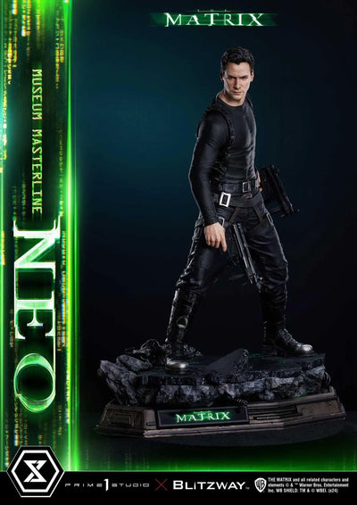 The Matrix - Neo - Museum Masterline Series (MMMAT-01) - 1/3 (Blitzway, Prime 1 Studio)ㅤ – Blitzway – ActionFigureBrasil — ambientada