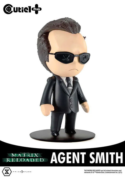 The Matrix Reloaded - Agent Smith - Cutie1 Plus (Prime 1 Studio)ㅤ – Prime 1 Studio – ActionFigure Brasil — ângulo diferente